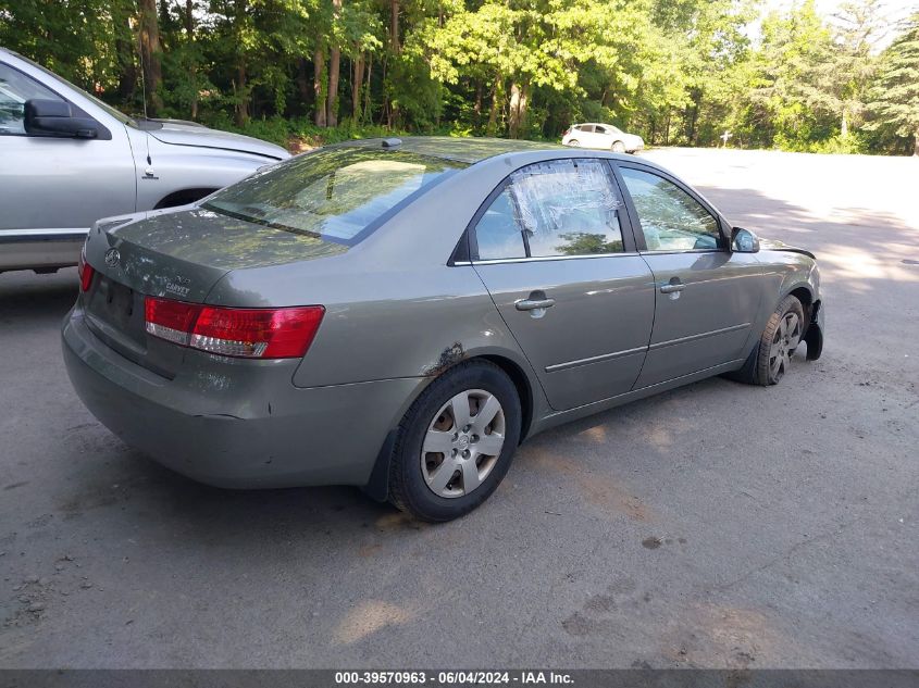 2008 Hyundai Sonata Gls VIN: 5NPET46C28H338732 Lot: 39570963