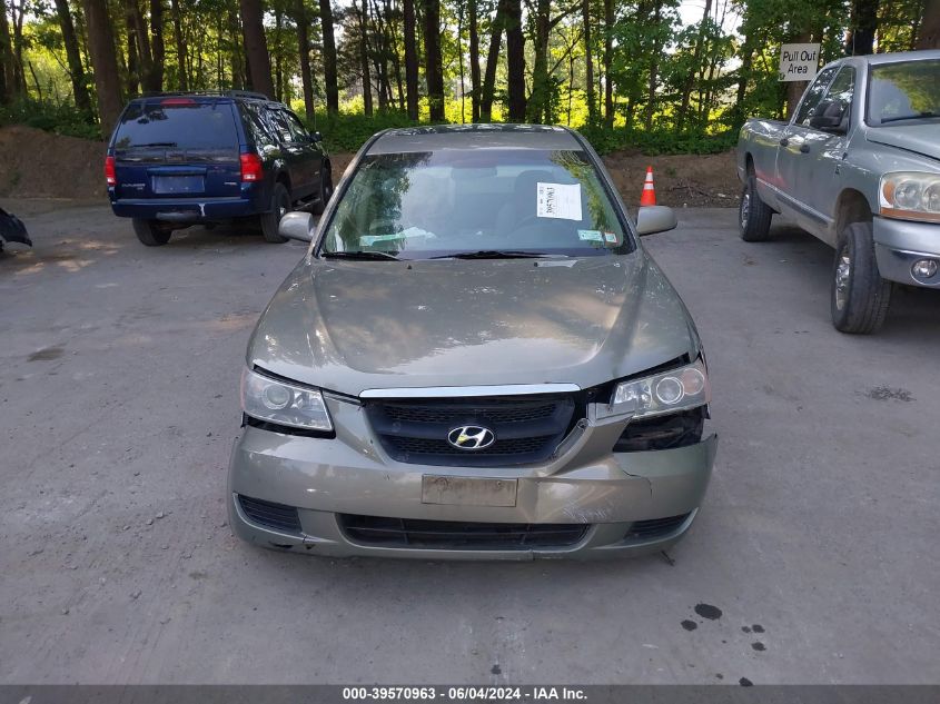 2008 Hyundai Sonata Gls VIN: 5NPET46C28H338732 Lot: 39570963