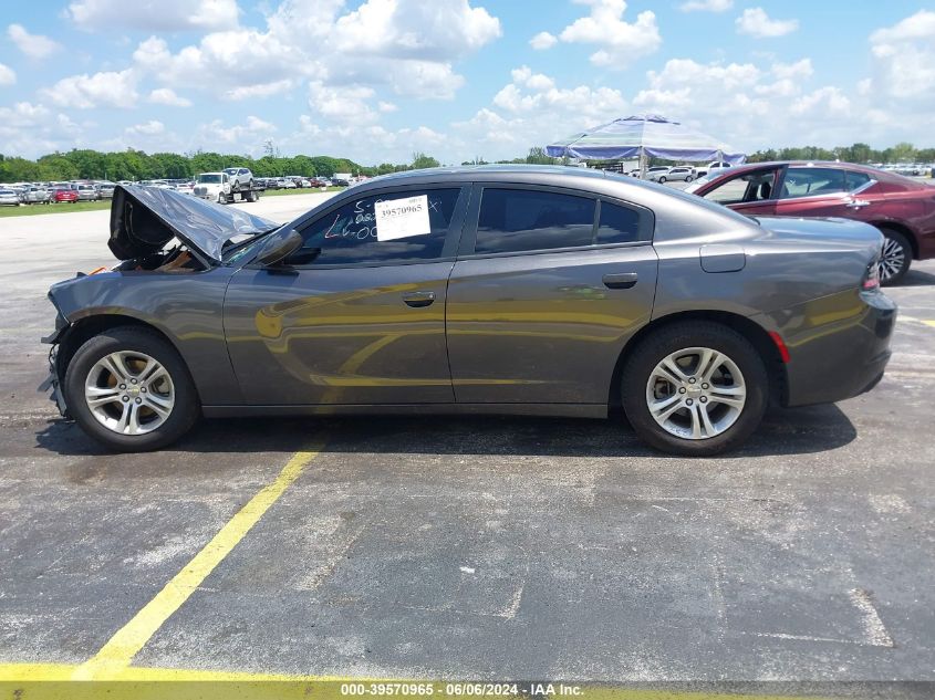 2022 Dodge Charger Sxt Rwd VIN: 2C3CDXBG2NH220087 Lot: 39570965