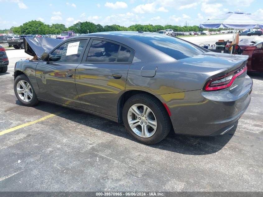 2022 Dodge Charger Sxt Rwd VIN: 2C3CDXBG2NH220087 Lot: 39570965