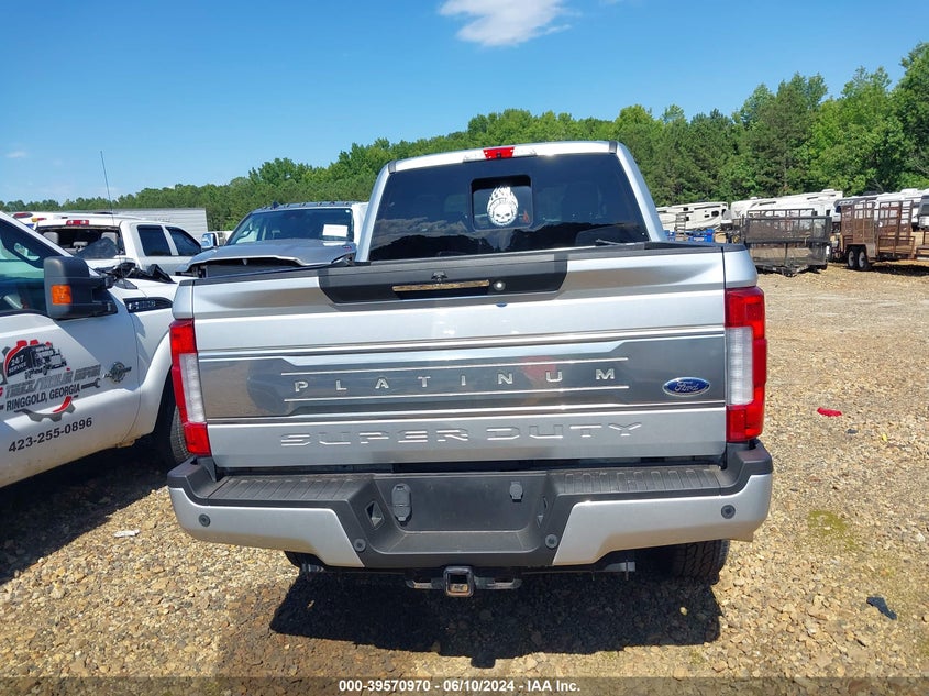 2017 Ford F-250 Platinum VIN: 1FT7W2BT8HEE17106 Lot: 39570970