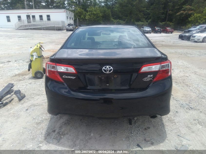 2014 Toyota Camry Se VIN: 4T1BF1FK9EU389268 Lot: 39570972