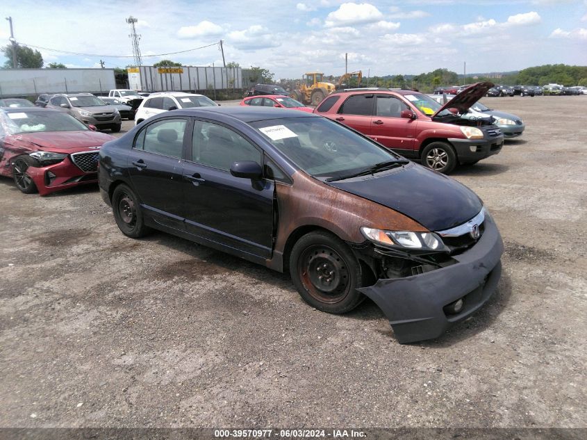 2009 Honda Civic Lx VIN: 2HGFA16539H534815 Lot: 39570977