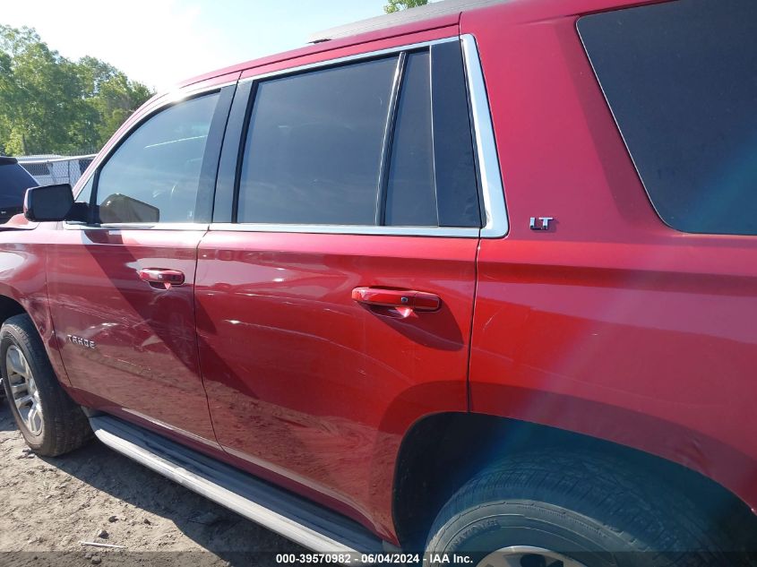 2015 Chevrolet Tahoe Lt VIN: 1GNSKBKC4FR101737 Lot: 39570982