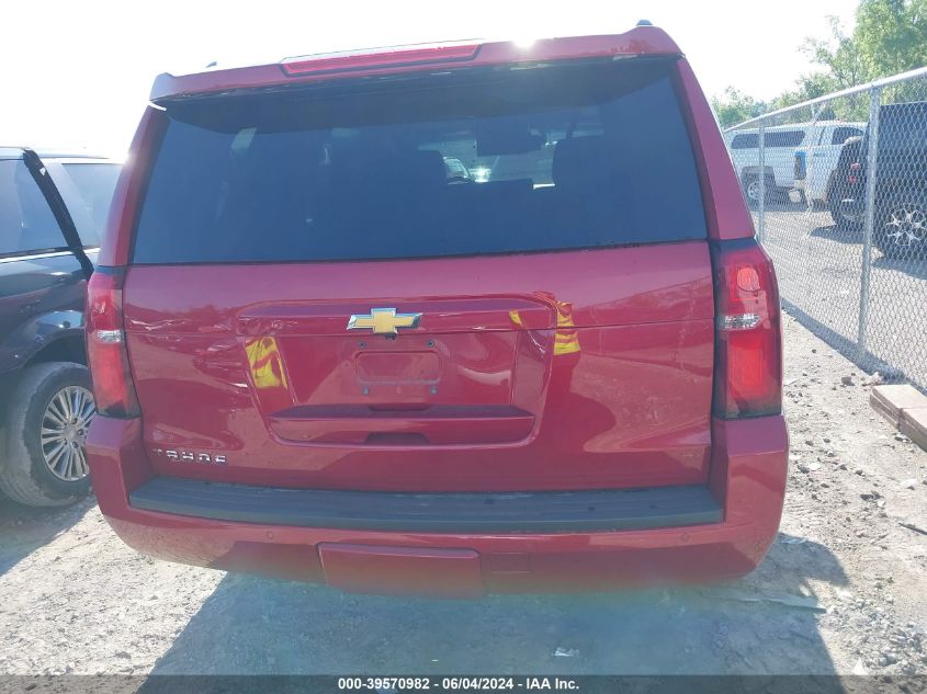 2015 Chevrolet Tahoe Lt VIN: 1GNSKBKC4FR101737 Lot: 39570982