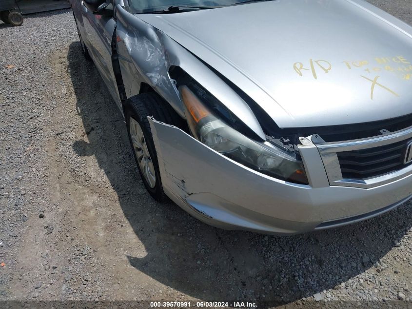 2010 Honda Accord 2.4 Lx VIN: 1HGCP2F35AA128432 Lot: 39570991