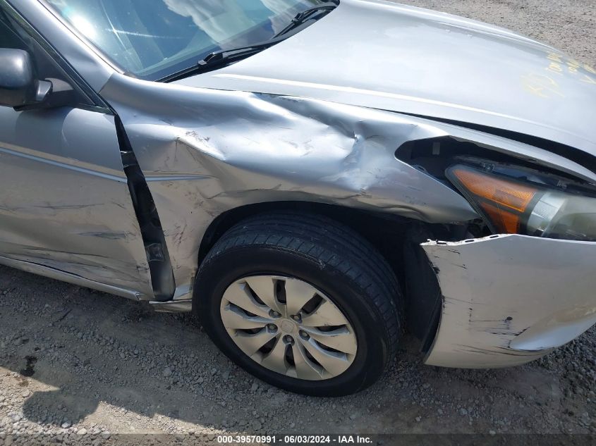 2010 Honda Accord 2.4 Lx VIN: 1HGCP2F35AA128432 Lot: 39570991