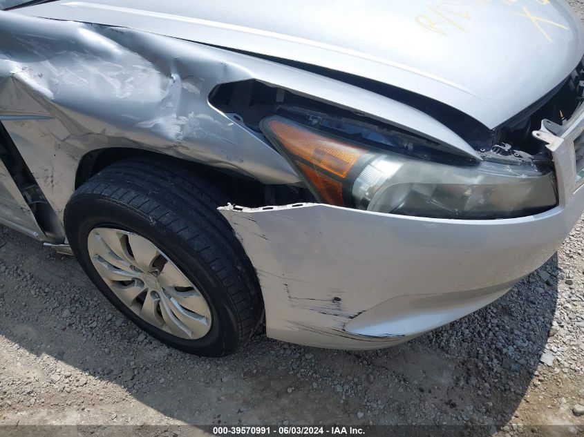 2010 Honda Accord 2.4 Lx VIN: 1HGCP2F35AA128432 Lot: 39570991