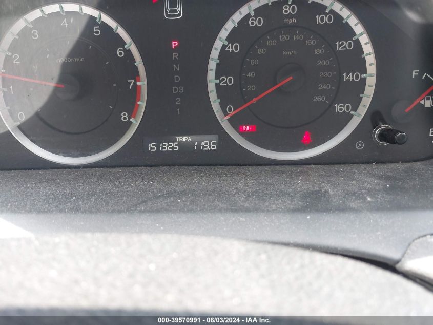 2010 Honda Accord 2.4 Lx VIN: 1HGCP2F35AA128432 Lot: 39570991