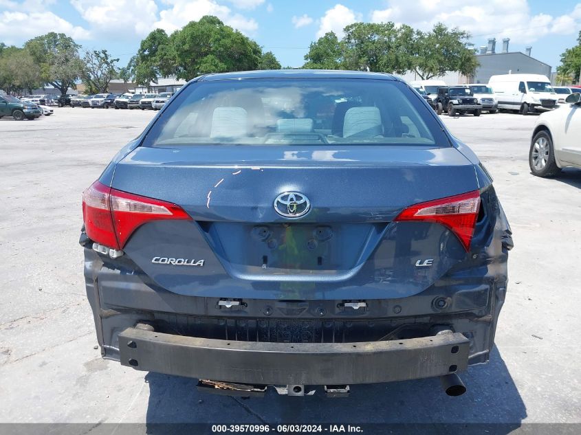 2018 Toyota Corolla Le VIN: 2T1BURHE7JC978620 Lot: 39570996