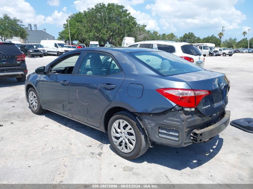 2018 Toyota Corolla Le VIN: 2T1BURHE7JC978620 Lot: 39570996