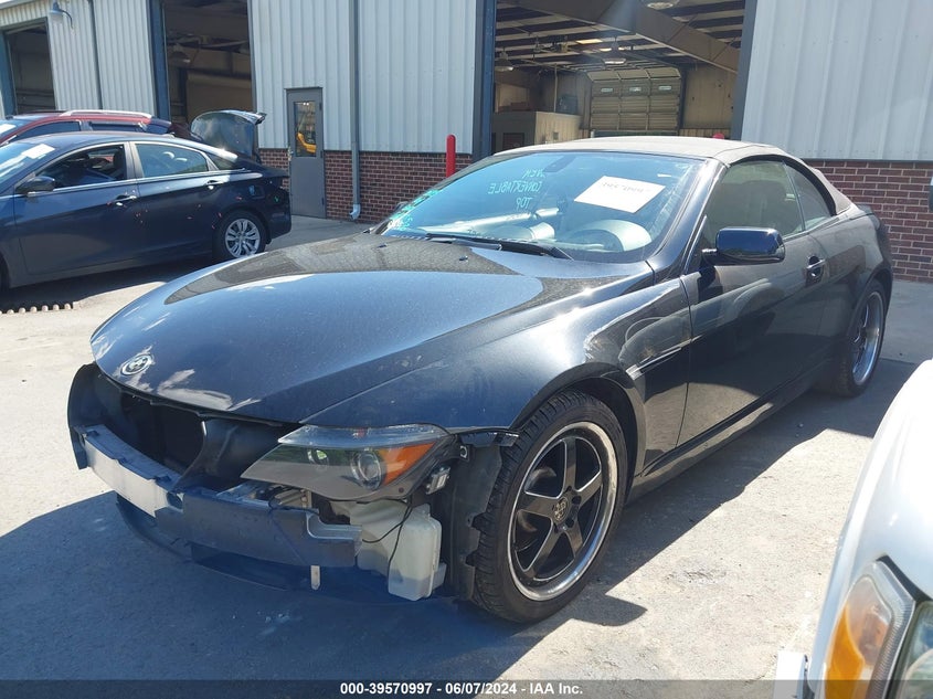 2006 BMW 650I VIN: WBAEK13416CN75510 Lot: 39570997
