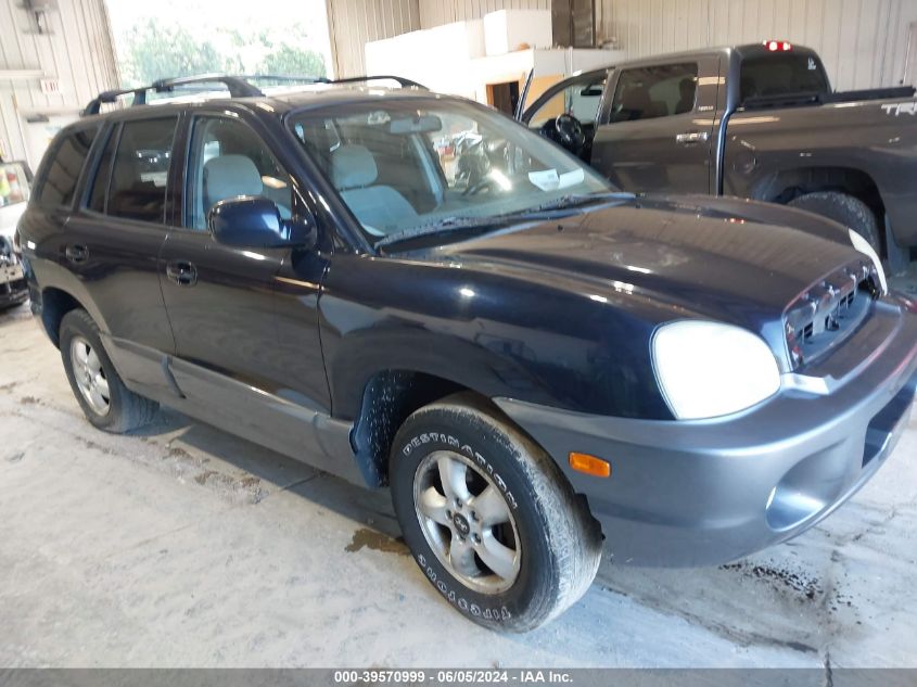 2005 Hyundai Santa Fe Gls VIN: KM8SC13D25U878688 Lot: 39570999