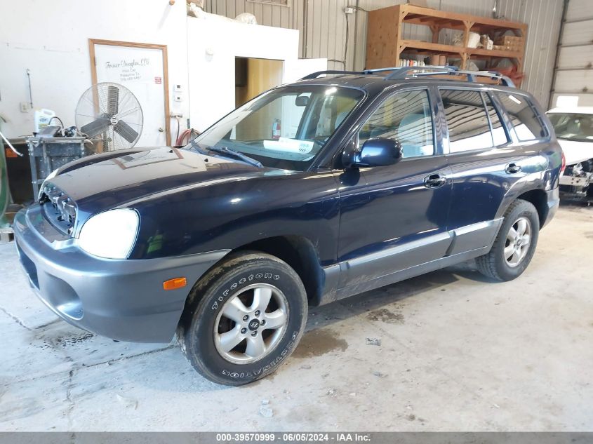 2005 Hyundai Santa Fe Gls VIN: KM8SC13D25U878688 Lot: 39570999