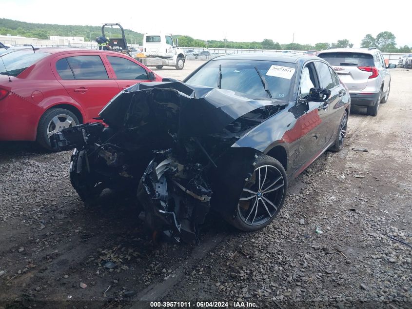 2020 BMW 330I VIN: 3MW5R1J05L8B06256 Lot: 39571011