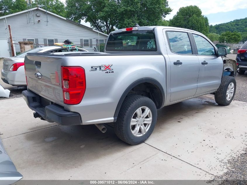 2020 Ford Ranger Xl VIN: 1FTER4FH1LLA44768 Lot: 39571012