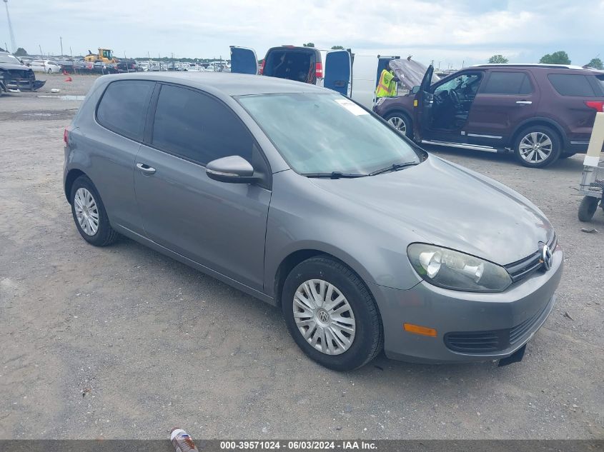 2011 Volkswagen Golf 2.5L 2-Door VIN: WVWAA7AJ9BW009510 Lot: 39571024