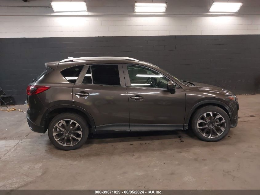 2016 Mazda Cx-5 Grand Touring VIN: JM3KE4DYXG0753053 Lot: 39571029