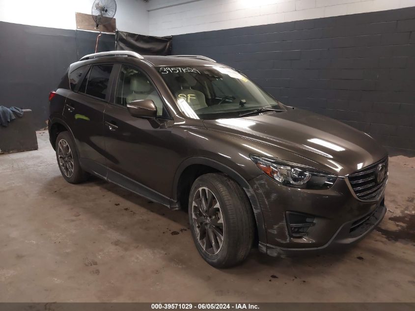 2016 Mazda Cx-5 Grand Touring VIN: JM3KE4DYXG0753053 Lot: 39571029