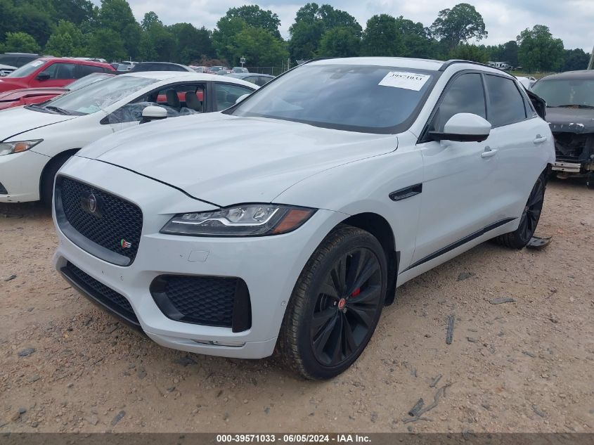 2017 Jaguar F-Pace S VIN: SADCM2BV2HA499710 Lot: 39571033