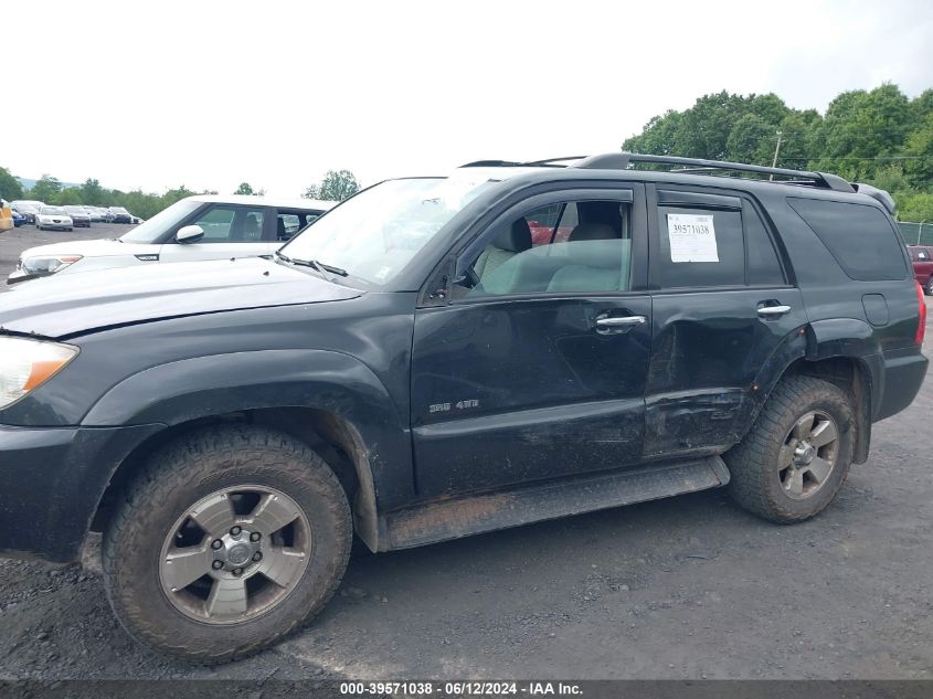 2007 Toyota 4Runner Sr5 V6 VIN: JTEBU14R870108206 Lot: 39571038