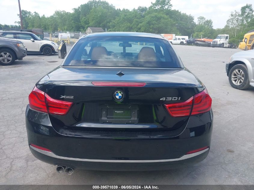 2019 BMW 430I xDrive VIN: WBA4Z3C51KEF32332 Lot: 39571039