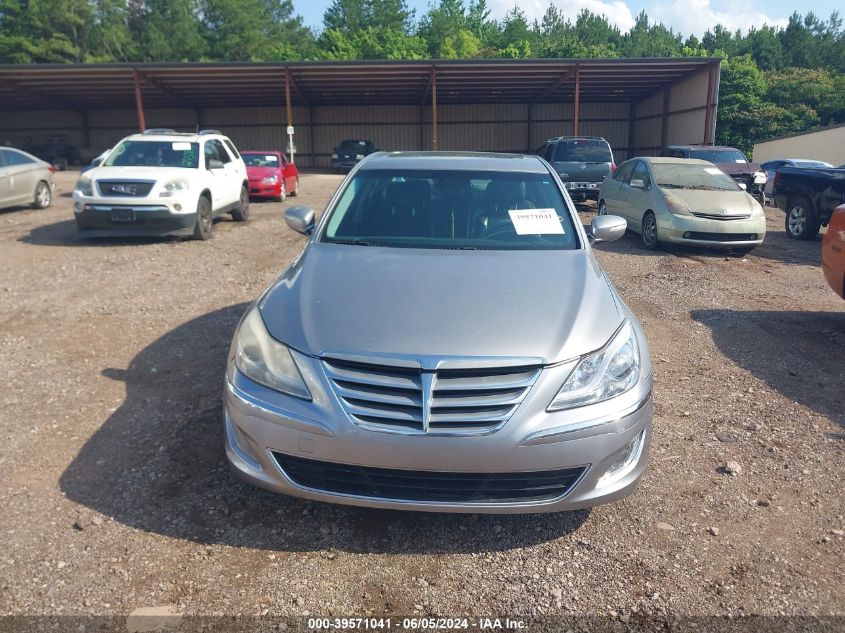 2013 Hyundai Genesis 3.8 VIN: KMHGC4DD0DU227967 Lot: 39571041