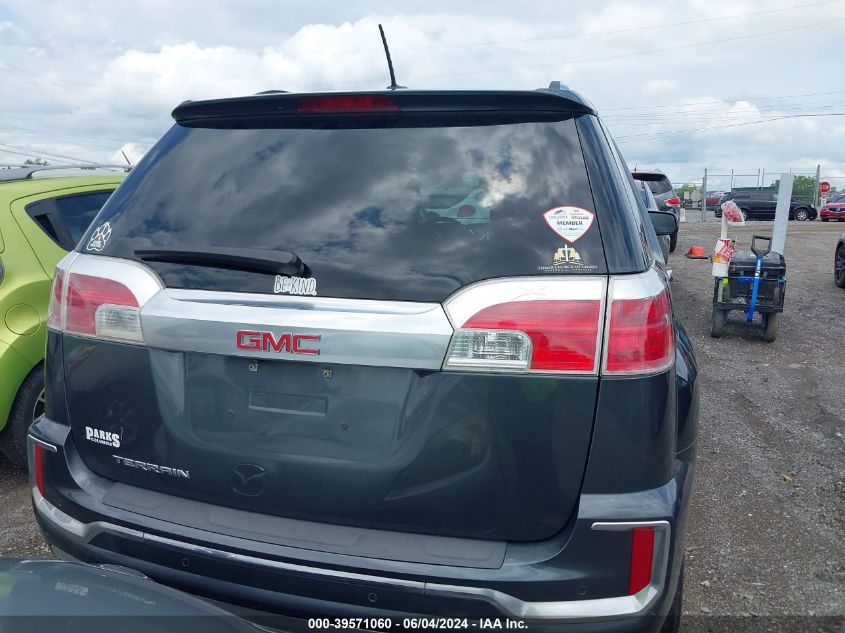 2017 GMC Terrain Denali VIN: 2GKFLRE39H6175671 Lot: 39571060