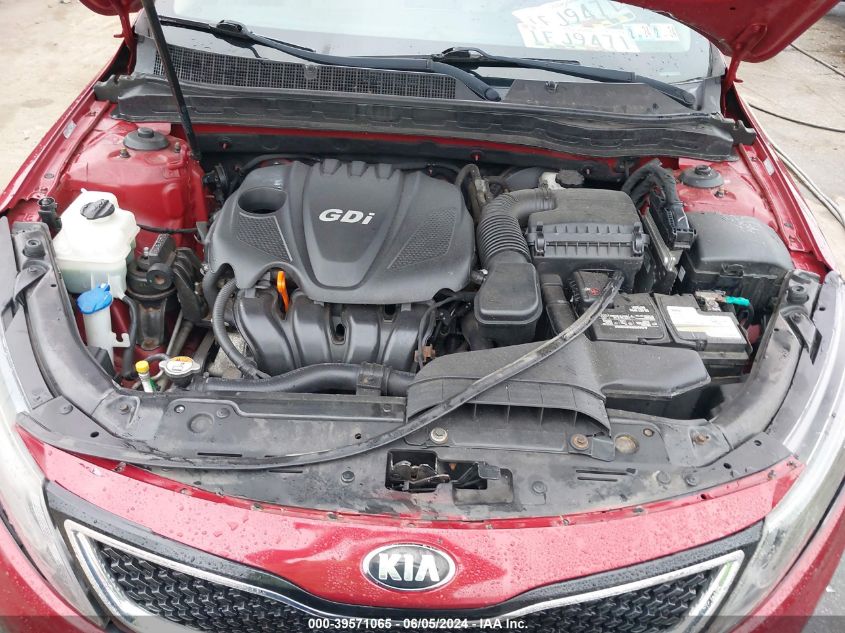 2014 KIA OPTIMA LX - 5XXGM4A78EG282772