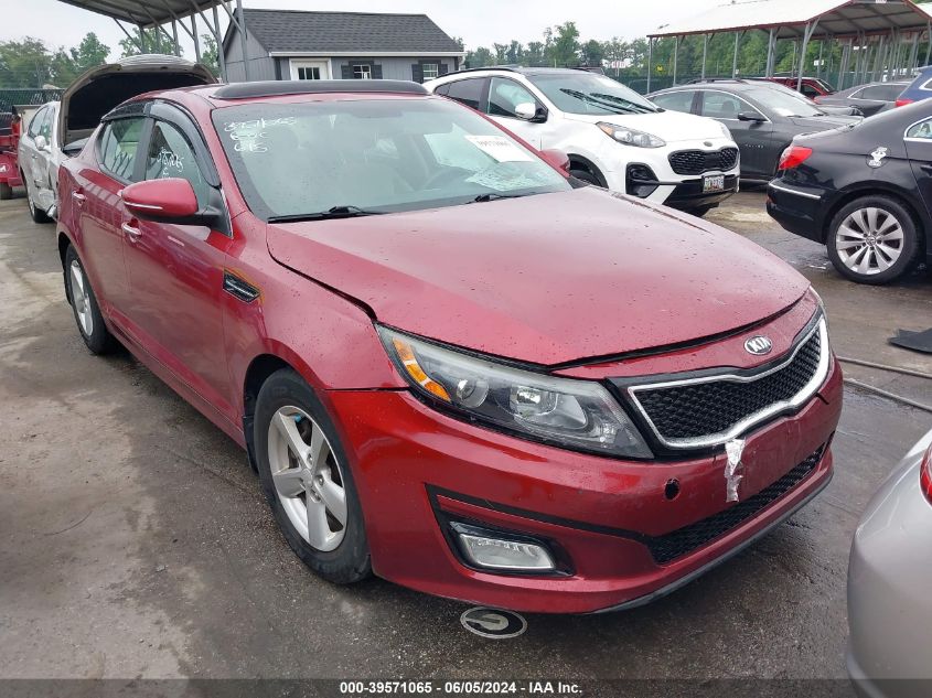 2014 KIA OPTIMA LX - 5XXGM4A78EG282772