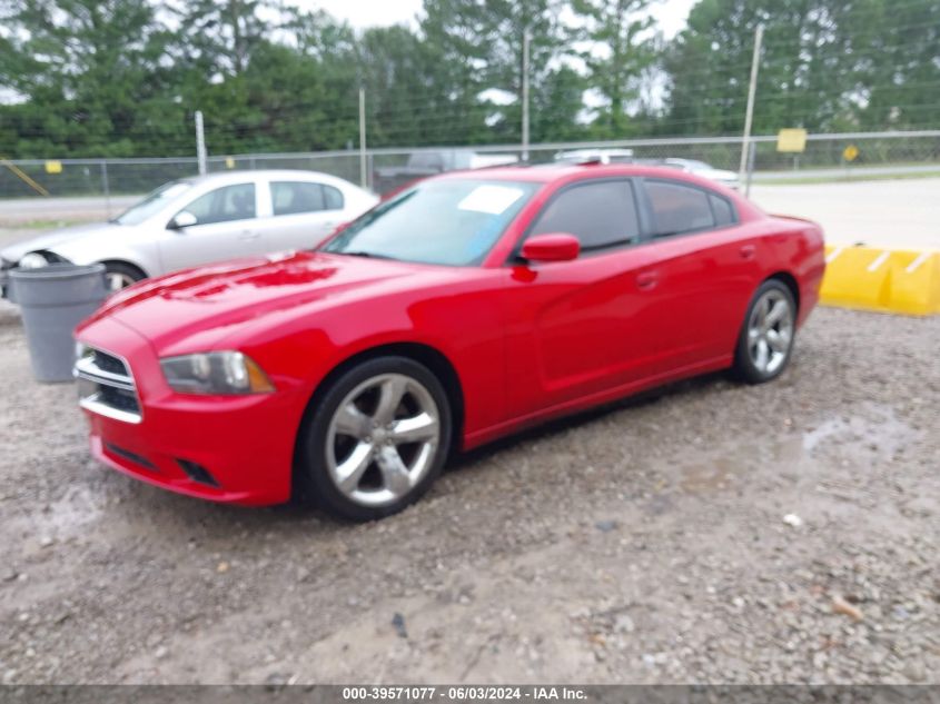 2012 Dodge Charger Sxt VIN: 2C3CDXHG5CH272155 Lot: 39571077