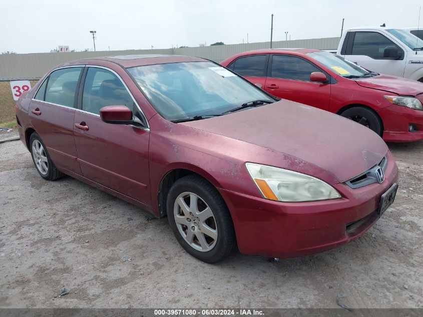 2005 Honda Accord 3.0 Ex VIN: 1HGCM66545A004952 Lot: 39571080