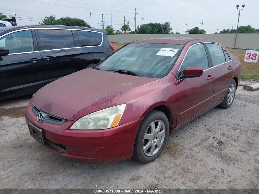 2005 Honda Accord 3.0 Ex VIN: 1HGCM66545A004952 Lot: 39571080