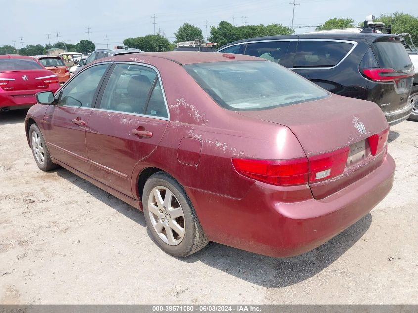 2005 Honda Accord 3.0 Ex VIN: 1HGCM66545A004952 Lot: 39571080