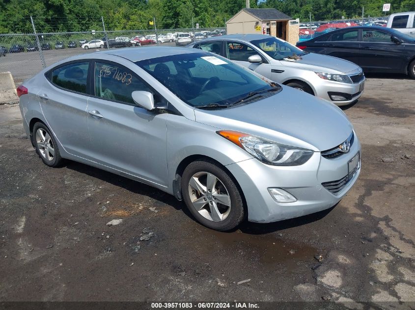 2013 Hyundai Elantra Gls VIN: 5NPDH4AE0DH171237 Lot: 39571083