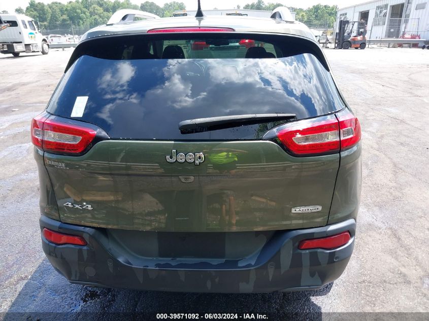 2018 Jeep Cherokee Latitude Plus 4X4 VIN: 1C4PJMLB0JD601077 Lot: 39571092