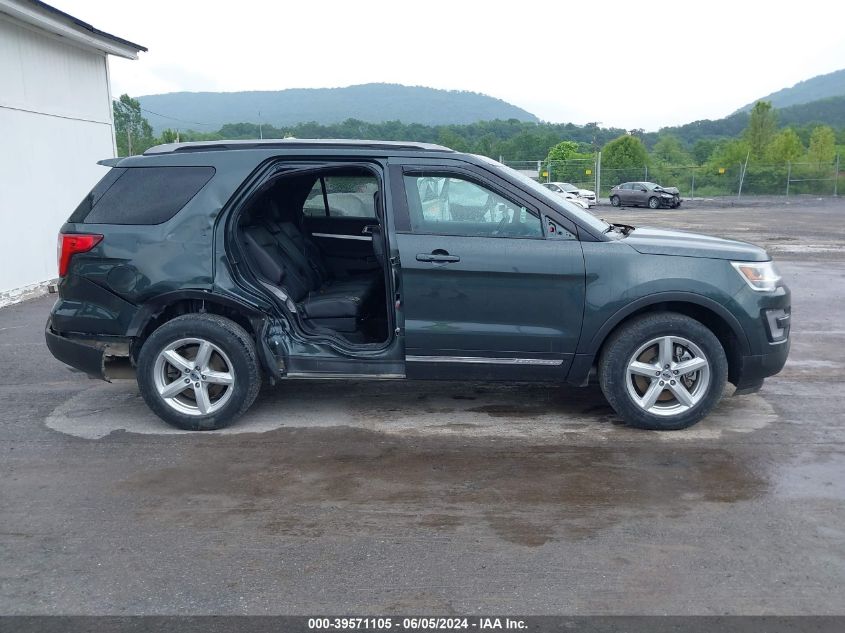 2016 Ford Explorer Xlt VIN: 1FM5K8D81GGD09231 Lot: 39571105