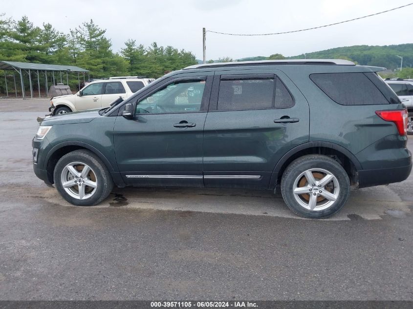 2016 Ford Explorer Xlt VIN: 1FM5K8D81GGD09231 Lot: 39571105