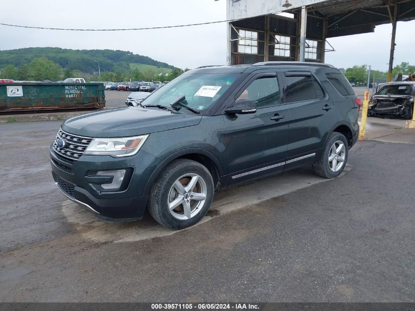 2016 Ford Explorer Xlt VIN: 1FM5K8D81GGD09231 Lot: 39571105