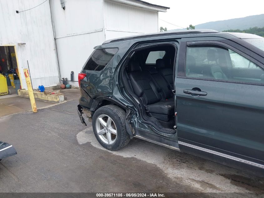 2016 Ford Explorer Xlt VIN: 1FM5K8D81GGD09231 Lot: 39571105