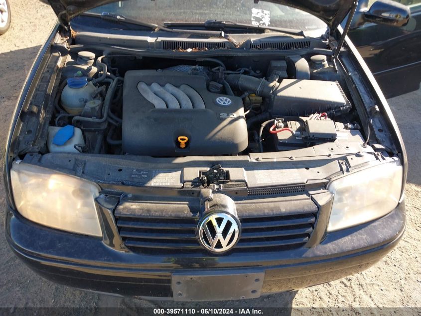 2001 Volkswagen Jetta Gls VIN: 3VWST29M01M005700 Lot: 39571110