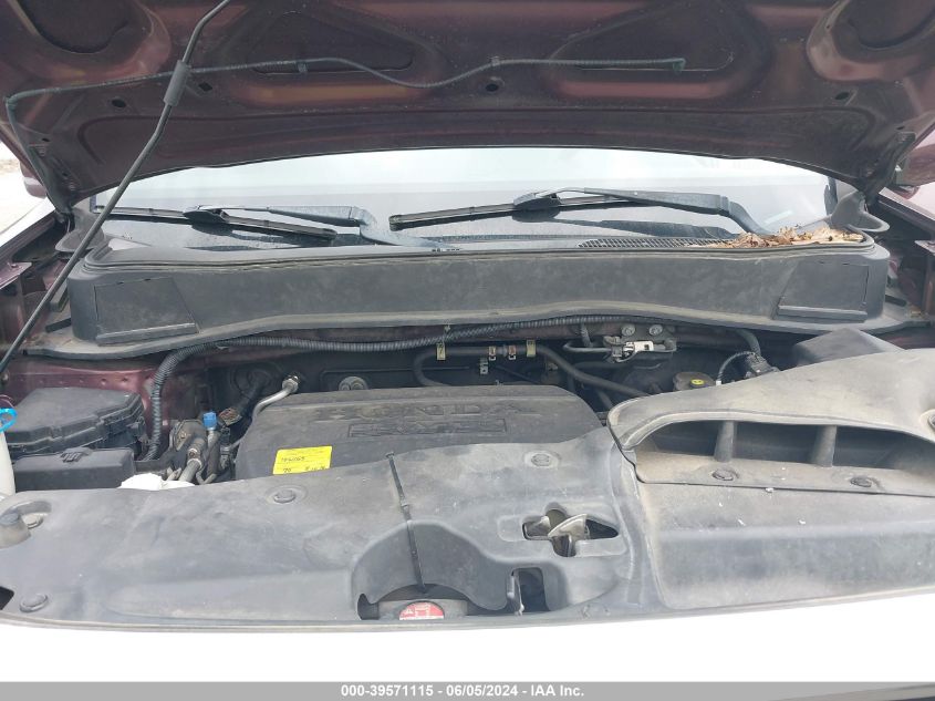 2012 Honda Pilot Ex-L VIN: 5FNYF4H5XCB021498 Lot: 39571115