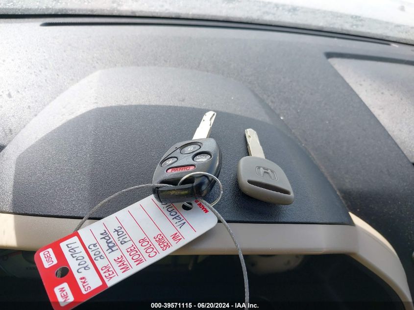 2012 Honda Pilot Ex-L VIN: 5FNYF4H5XCB021498 Lot: 39571115