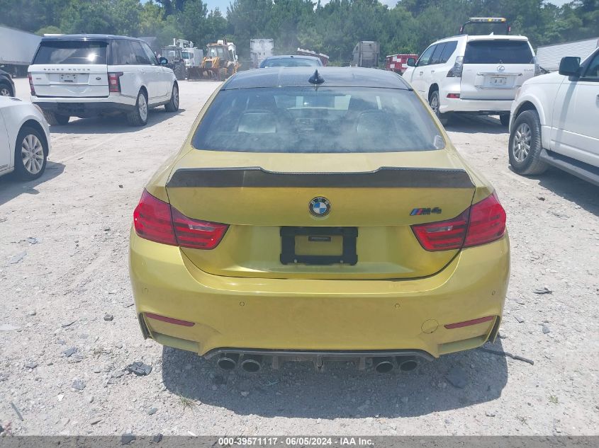 2015 BMW M4 VIN: WBS3R9C5XFK330362 Lot: 39571117