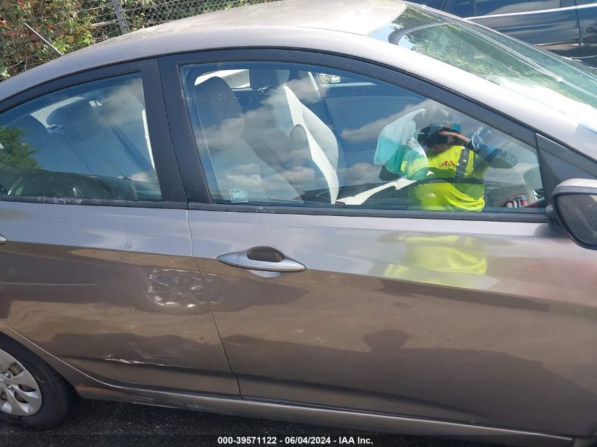 2017 Hyundai Accent Se VIN: KMHCT4AE1HU377751 Lot: 39571122