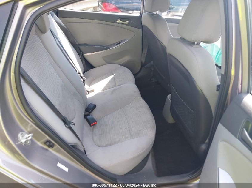 2017 Hyundai Accent Se VIN: KMHCT4AE1HU377751 Lot: 39571122