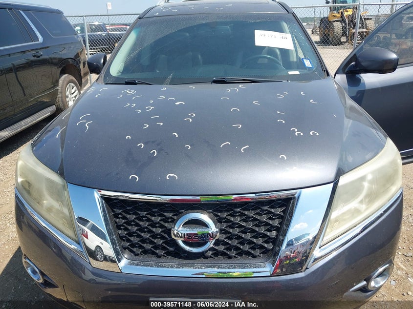 2014 Nissan Pathfinder Platinum VIN: 5N1AR2MN6EC706550 Lot: 39571148