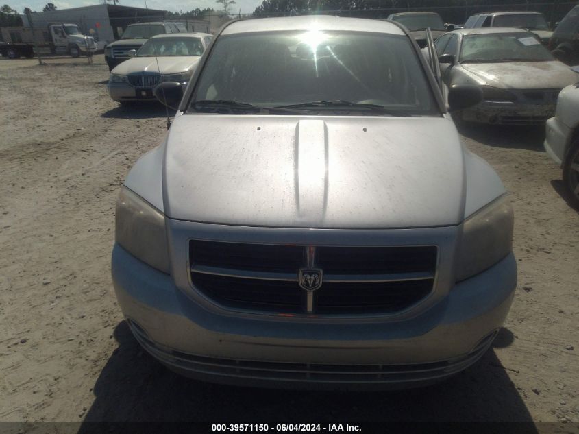 2007 Dodge Caliber Sxt VIN: 1B3HB48B27D553506 Lot: 39571150