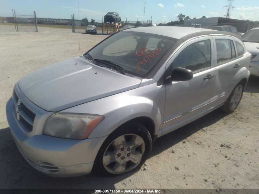 2007 Dodge Caliber Sxt VIN: 1B3HB48B27D553506 Lot: 39571150