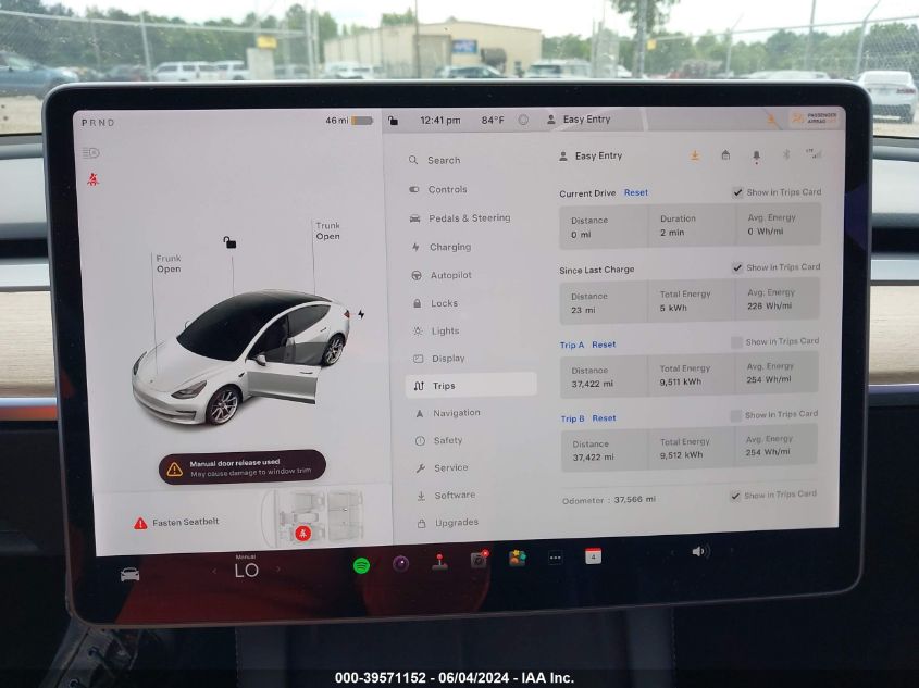 2022 TESLA MODEL 3 REAR-WHEEL DRIVE - 5YJ3E1EA7NF105908